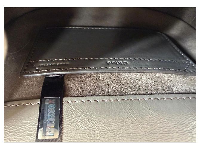 Chloé Chloe Marcie Schultertasche aus grauem Leder - Ansicht 5