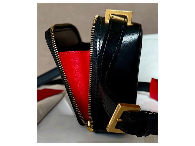 borsa Valentino Garavani VSLING nera in pelle - vista 9
