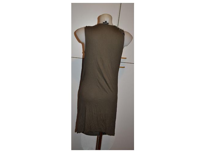 John Richmond Richmond Vestido Corto de Viscosa Marrón - vista 4