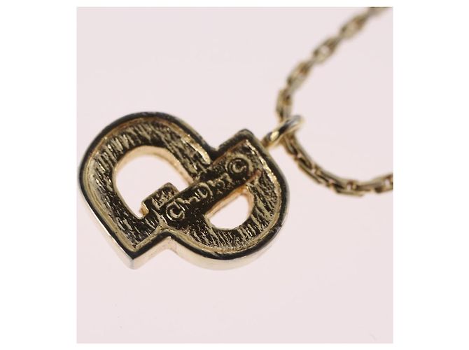Christian Dior Halskette Metall Gold Tone Auth ka6850 - Jerrillo - Ansicht 10