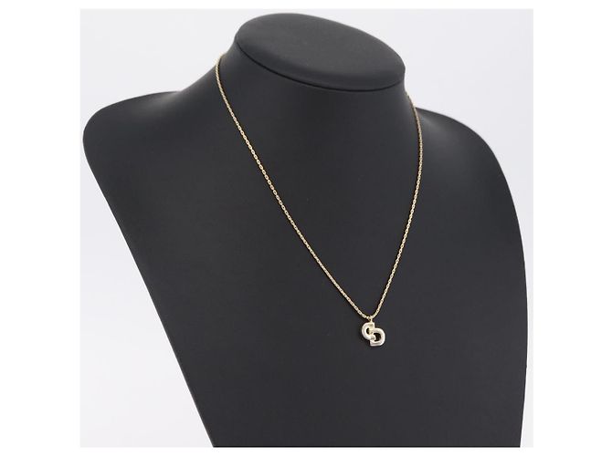 Christian Dior Halskette Metall Gold Tone Auth ka6850 - Jerrillo - Ansicht 16
