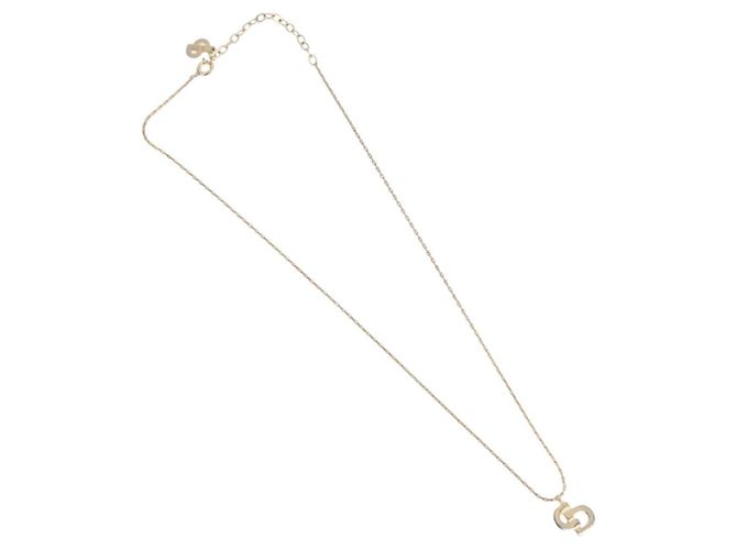 Christian Dior Halskette Metall Gold Tone Auth ka6850 - Jerrillo - Ansicht 2
