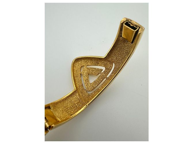 Givenchy – Brazalete manchette modernista geométrico – 1976 - vista 10