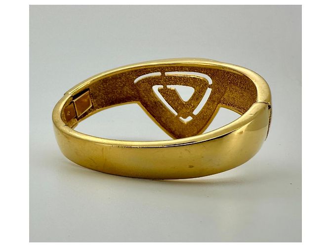Givenchy – Brazalete manchette modernista geométrico – 1976 - vista 6