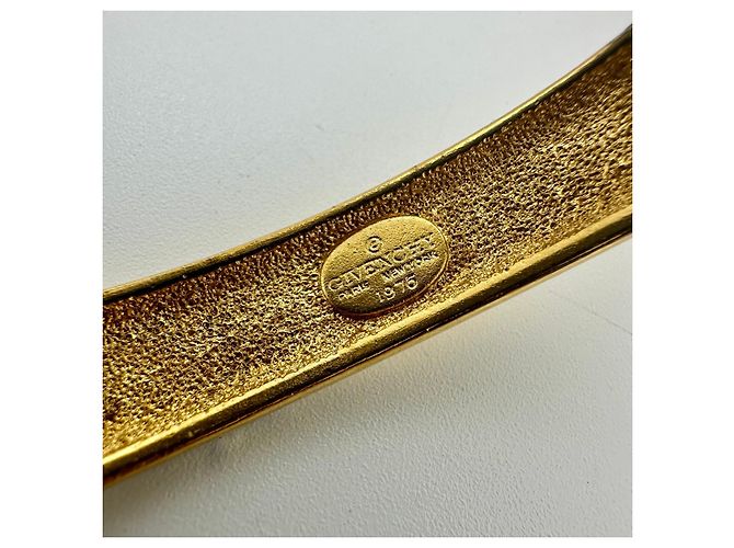 Givenchy – Brazalete manchette modernista geométrico – 1976 - vista 9