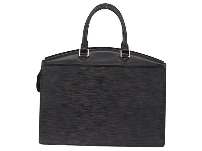 Louis Vuitton Epi Riviera Borsa a Mano in Pelle Nera - vista 2