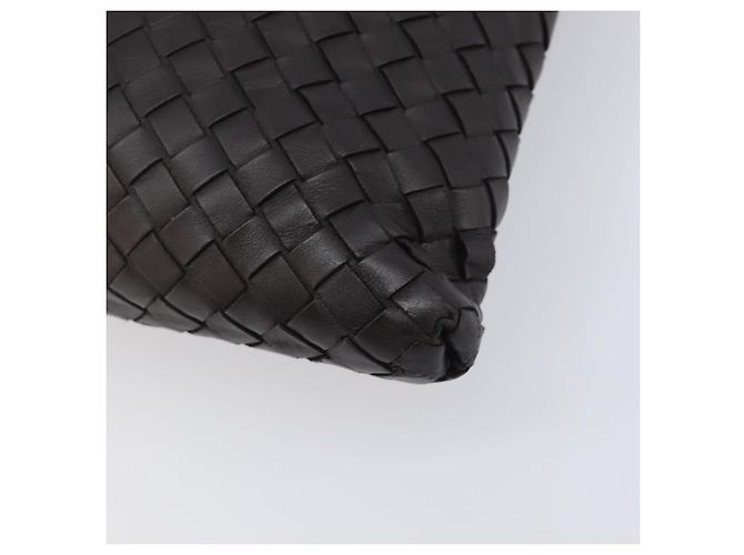 Bottega Veneta Borsa a tracolla Intrecciato in pelle marrone - vista 15