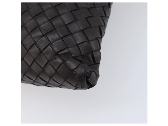 Bottega Veneta Borsa a tracolla Intrecciato in pelle marrone - vista 17