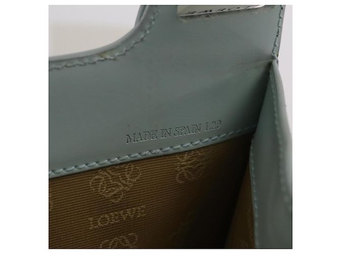 Loewe Jerrillo Bolsa em camurça - Azul Claro - vista 12