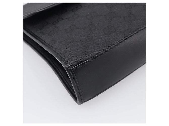 Gucci Borsa a spalla GG Supreme Tela Nera - vista 11