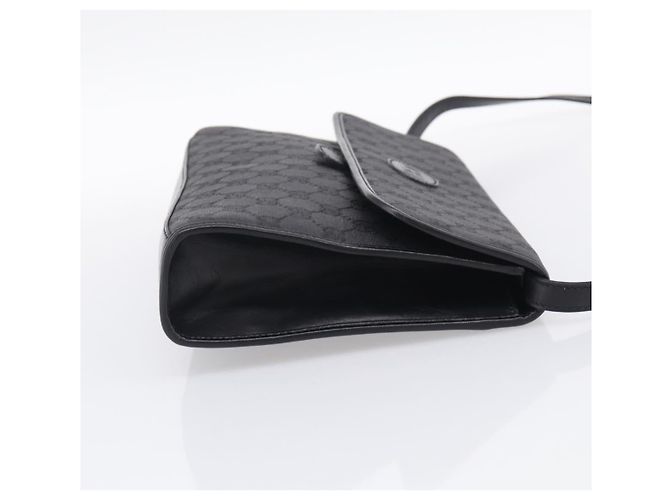 Gucci Borsa a spalla GG Supreme Tela Nera - vista 5