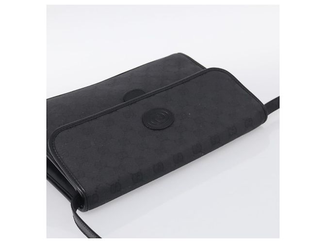 Gucci Borsa a spalla GG Supreme Tela Nera - vista 6