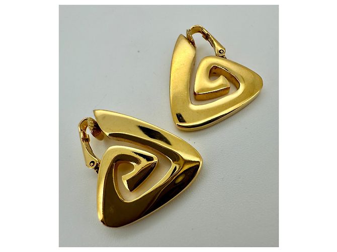 Givenchy – Pendientes modernistas geométricos – 1976 - vista 2