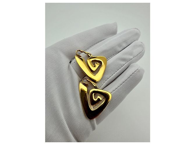 Givenchy – Pendientes modernistas geométricos – 1976 - vista 3