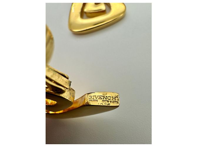Givenchy – Pendientes modernistas geométricos – 1976 - vista 4