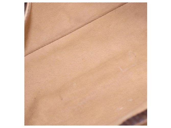 Borsa a Pochette Gucci GG Supreme Web Sherry Line Beige - vista 14