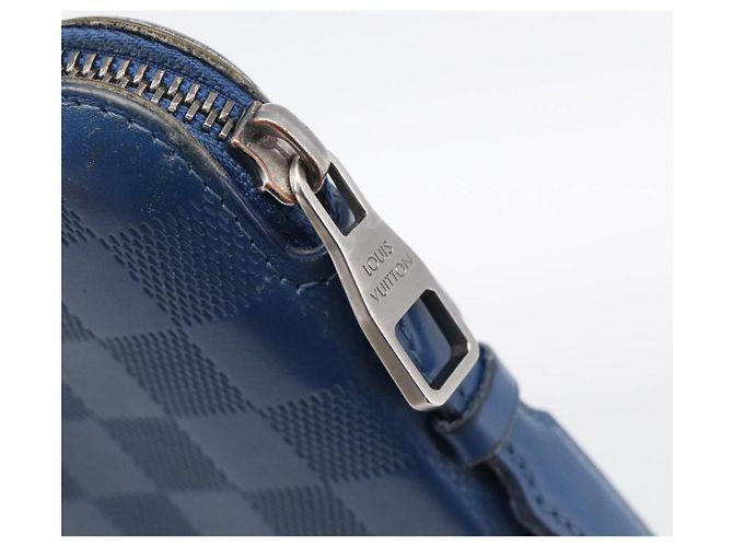 LOUIS VUITTON Damier Infini Organizer Atholl Blue Neptune N41396 Auth 211856A - Jerrillo - vista 20