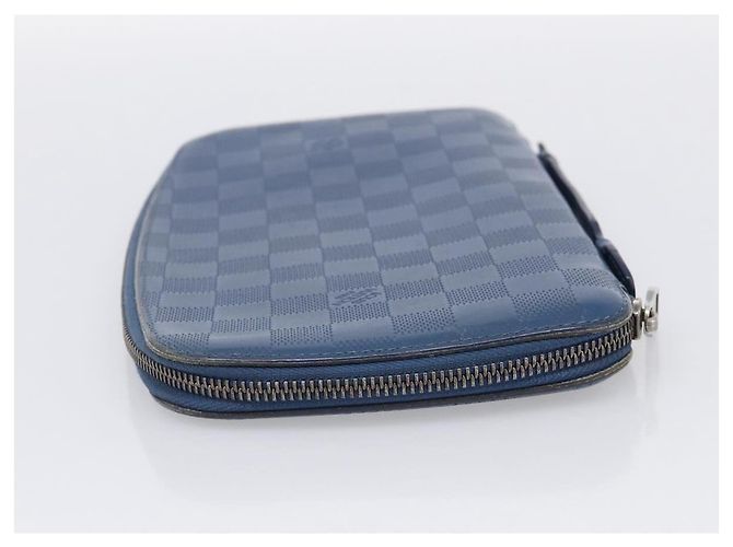 LOUIS VUITTON Damier Infini Organizer Atholl Blue Neptune N41396 Auth 211856A - Jerrillo - vista 5