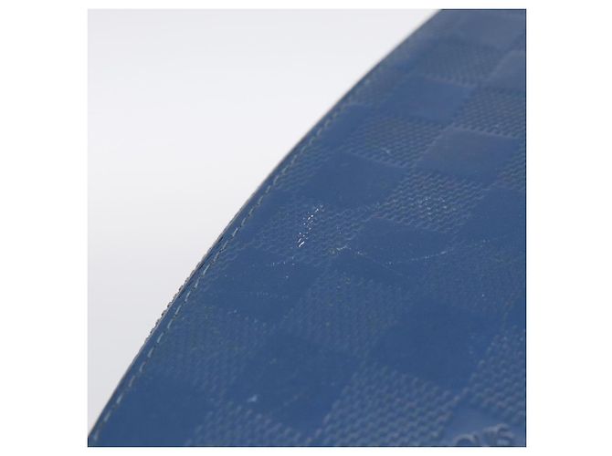 LOUIS VUITTON Damier Infini Organizer Atholl Blue Neptune N41396 Auth 211856A - Jerrillo - vista 8