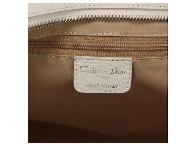 Christian Dior Trotter Canvas Shopper Beige Silber - Ansicht 18