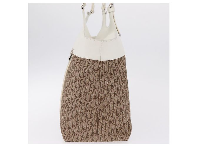 Christian Dior Trotter Canvas Shopper Beige Silber - Ansicht 5