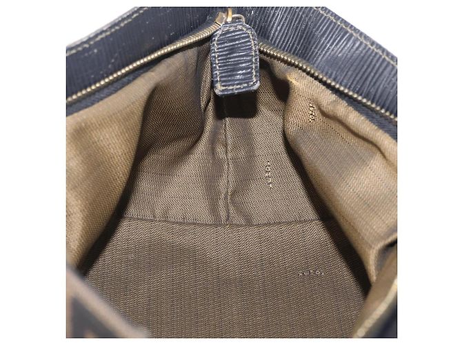 Fendi Borsa a mano Zucca in tela Nero e Marrone - vista 20