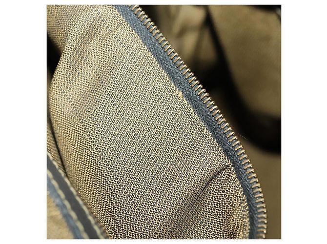 Fendi Zucca Canvas Rucksack Braun Schwarz - Ansicht 12