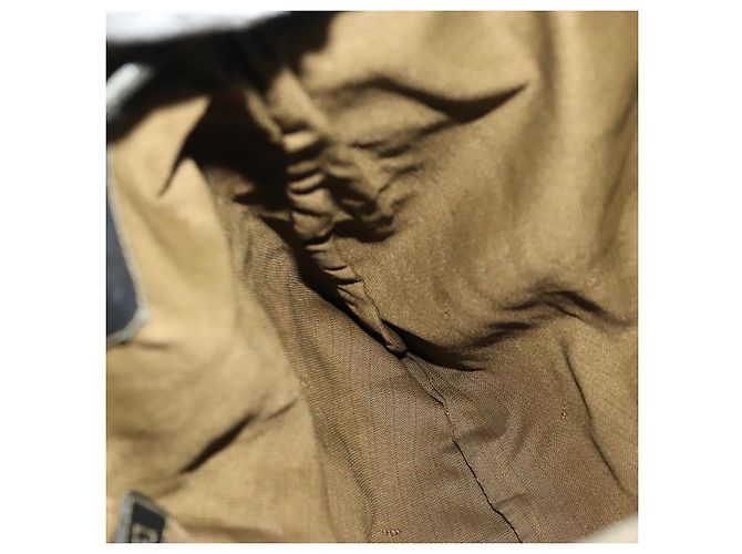 Fendi Zucca Canvas Rucksack Braun Schwarz - Ansicht 19