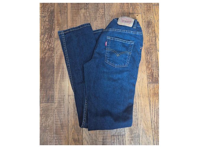 Jeans Levi's 512 Slim Taper per Ragazzo - Blu - vista 2