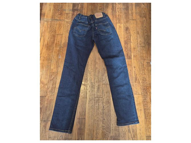 Jeans Levi's 512 Slim Taper per Ragazzo - Blu - vista 4
