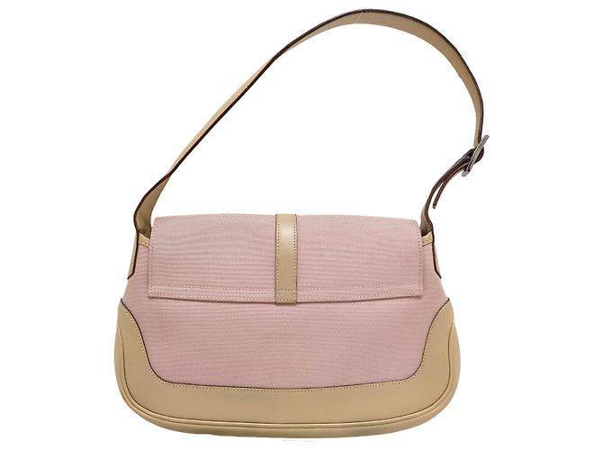Gucci Jackie Flap Canvas and Leather - vista 2