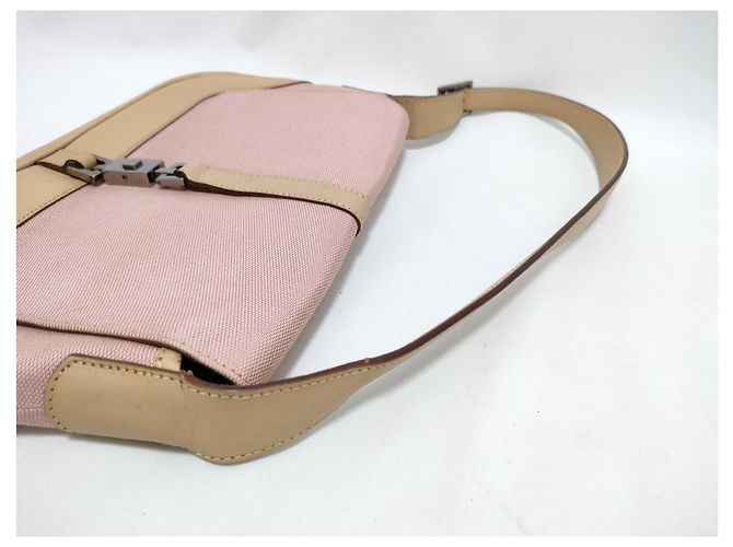 Gucci Jackie Flap Canvas and Leather - vista 4
