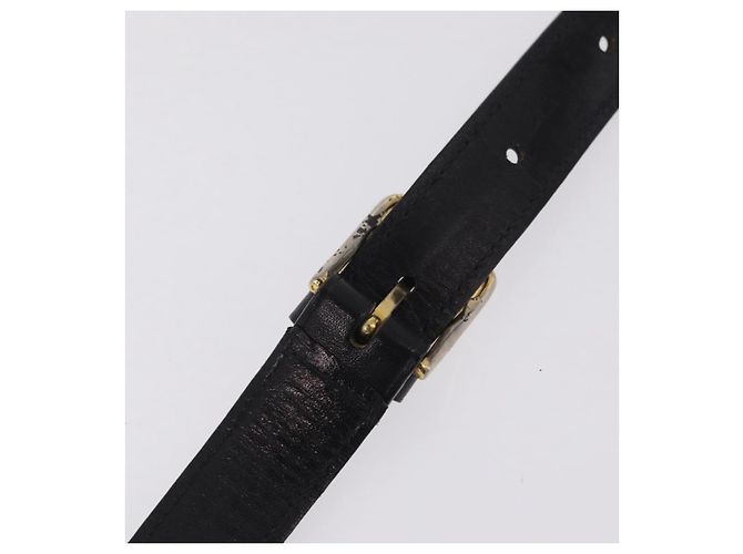 Céline Vintage Schultertasche Schwarz Leder - Ansicht 7