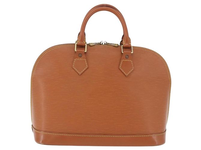 Louis Vuitton Epi Alma Borsa a Mano Oro M52148 - vista 3