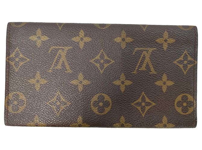 Portafoglio Louis Vuitton Porte Yen Monogram canvas Long - vista 2