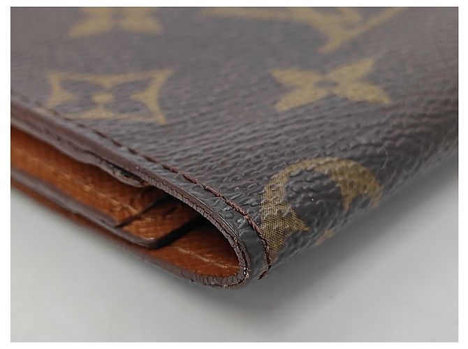 Portafoglio Louis Vuitton Porte Yen Monogram canvas Long - vista 3