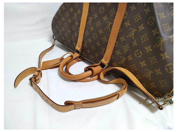 Louis Vuitton Keepall Bandouliere Monogram Canvas 50 - vista 3