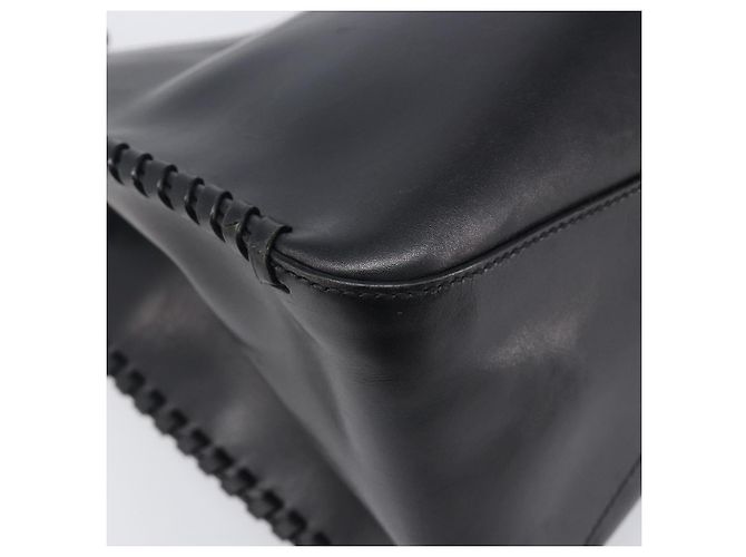 Gucci Borsa a tracolla in pelle nera 106236 - vista 11