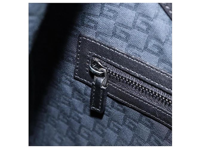 Gucci Borsa a tracolla in pelle nera 106236 - vista 20