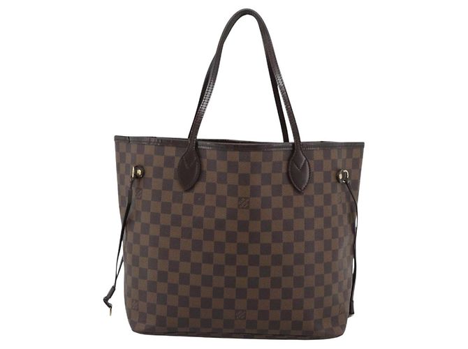 Louis Vuitton Neverfull MM Damier Ebene - vista 13