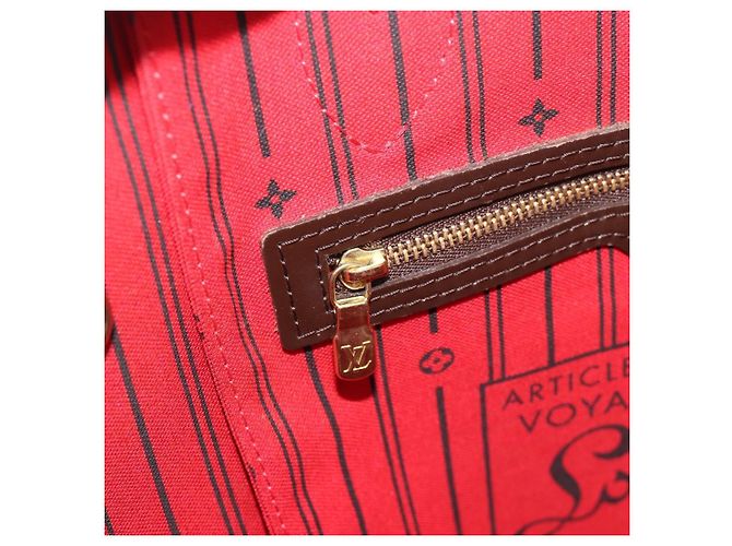 Louis Vuitton Neverfull MM Damier Ebene - vista 20