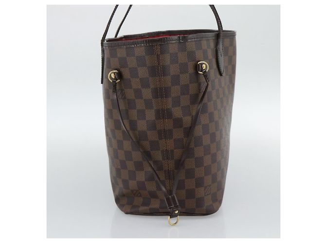 Louis Vuitton Neverfull MM Damier Ebene - vista 3