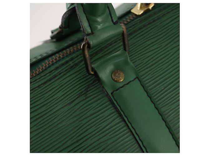 Louis Vuitton Epi Keepall 50 Sac de Voyage Vert - vue 17
