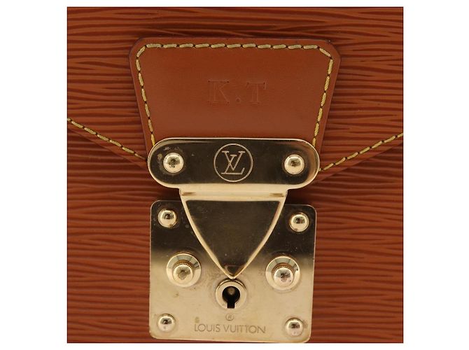 Louis Vuitton Epi Monceau 28 Borsa a mano Oro - vista 2