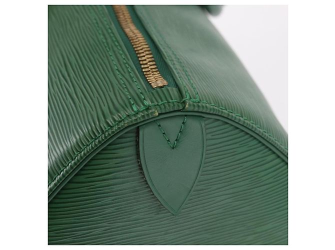 Louis Vuitton Epi Keepall 45 Sac de Voyage Vert - vue 19