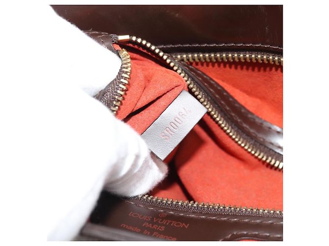 Borsa Louis Vuitton Venice PM Damier Ebene - vista 12