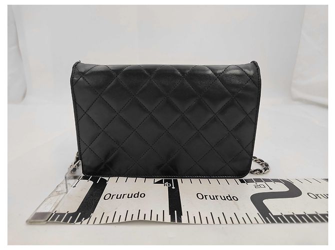 Chanel Cambon Wallet on Chain in pelle matelassé - vista 2