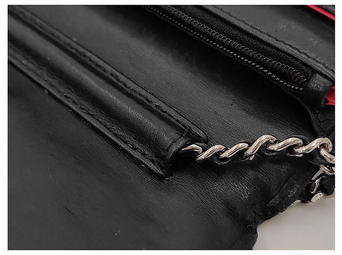 Chanel Cambon Wallet on Chain in pelle matelassé - vista 7