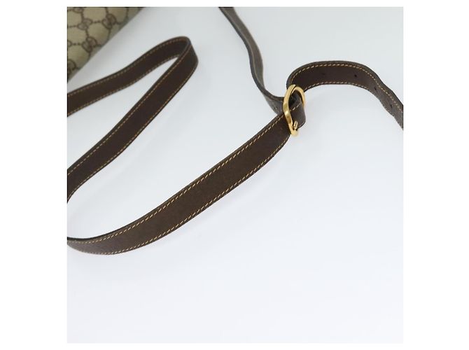 Borsa Gucci GG Supreme Web Sherry Line Beige - vista 7