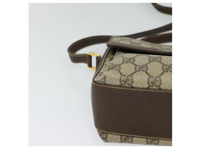 Borsa Gucci GG Supreme Web Sherry Line Beige - vista 9